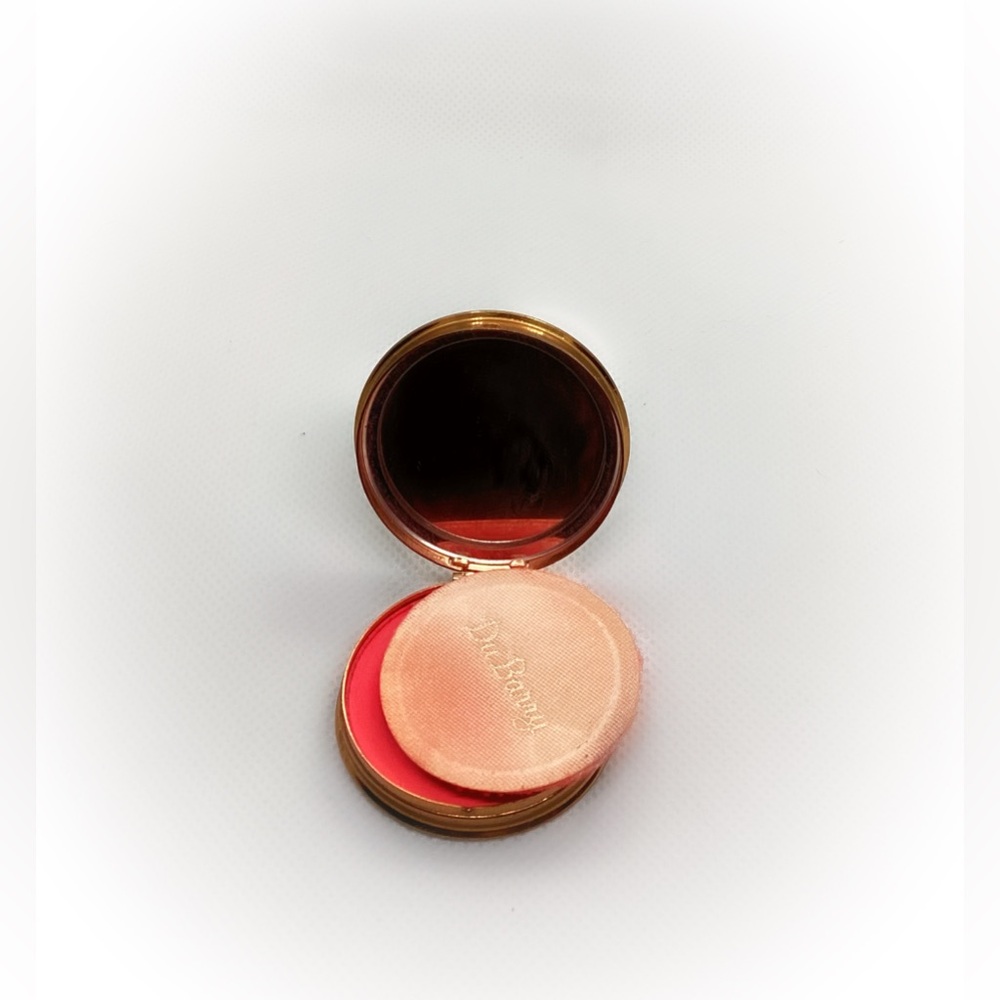 ANTIQUE & collector’s item | Du Barry compact Rouge Blush in Gold Case